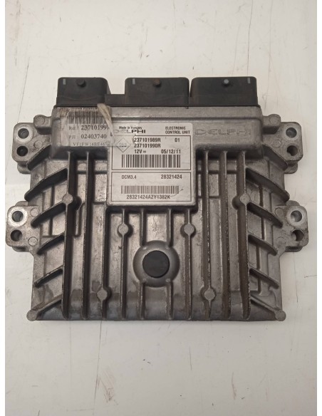 Recambio de centralita motor uce para renault kangoo 1.5 dci diesel fap referencia OEM IAM 237101989R  