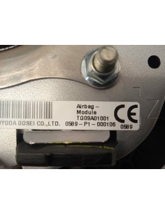 Recambio de airbag delantero izquierdo para toyota aygo referencia OEM IAM TG09A01001   2