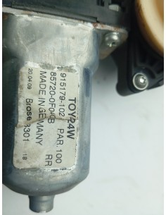 Recambio de elevalunas trasero izquierdo para toyota verso comfort referencia OEM IAM 698400F040   2