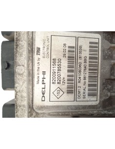Recambio de centralita motor uce para dacia logan mcv ambiance referencia OEM IAM 8200911568   2