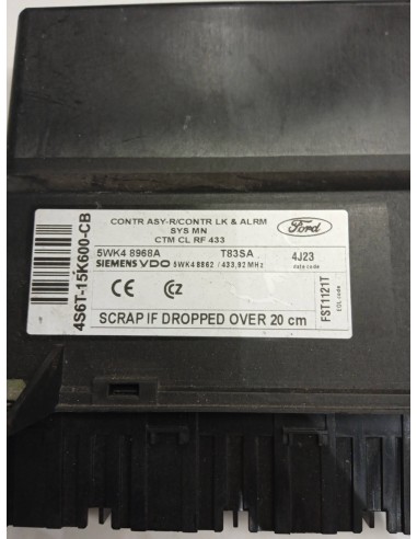 Recambio de modulo confort para ford fiesta (cbk) referencia OEM IAM   