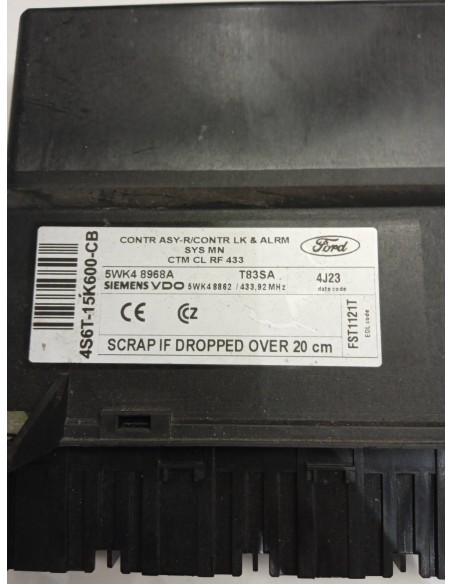 Recambio de modulo confort para ford fiesta (cbk) referencia OEM IAM   