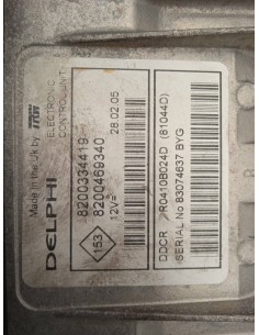 Recambio de centralita motor uce para renault megane ii berlina 5p 1.5 dci diesel referencia OEM IAM R0410B024D   2