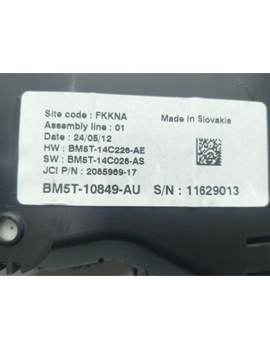 Recambio de cuadro instrumentos para ford focus lim. (cb8) trend referencia OEM IAM BM5T10849AU  
