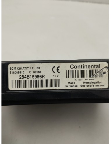 Recambio de modulo electronico para renault megane iii berlina 5 p dynamique referencia OEM IAM 284B15986R  