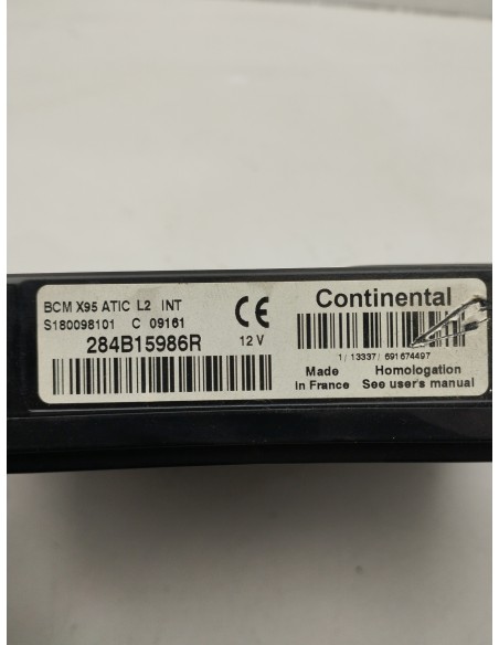 Recambio de modulo electronico para renault megane iii berlina 5 p dynamique referencia OEM IAM 284B15986R  