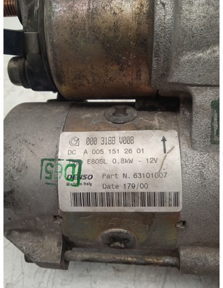 Recambio de motor arranque para smart coupe edition bluemotion referencia OEM IAM A0051512601  