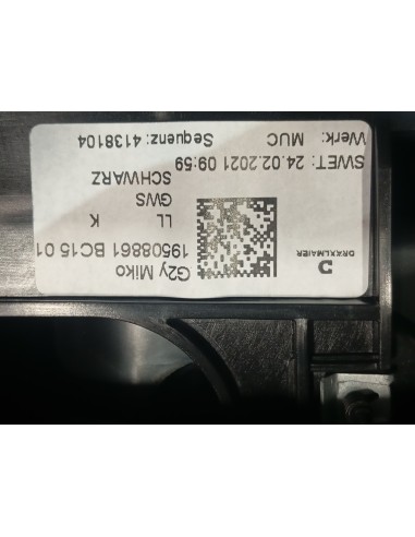 Recambio de consola central para bmw serie 3 touring (g21) 320d referencia OEM IAM 19508861  