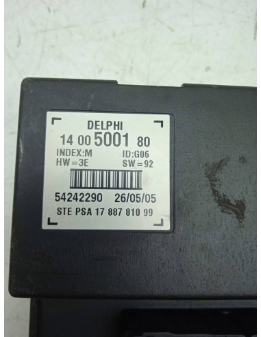 Recambio de modulo electronico para peugeot 807 referencia OEM IAM 1400500180  