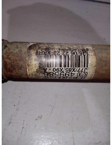 Recambio de transmision delantera derecha para renault clio iii 1.5 dci diesel fap referencia OEM IAM 8200499586  