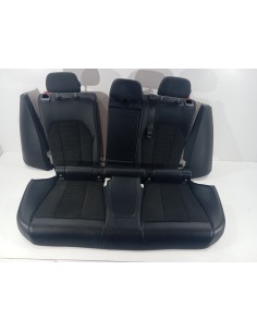 Recambio de asientos traseros para bmw serie 3 touring (g21) 320d referencia OEM IAM PIEL Y TELA PIEL Y TELA NEGROS
