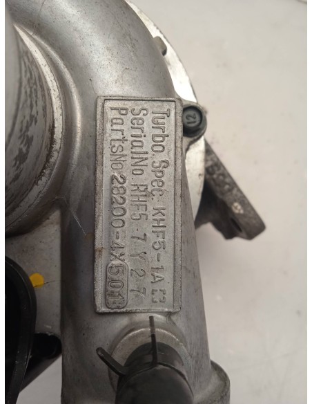Recambio de turbocompresor para kia carnival ii 2.9 crdi cat referencia OEM IAM 282004X501  