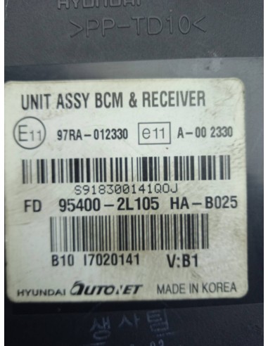 Recambio de modulo electronico para hyundai i30 1.6 crdi cat referencia OEM IAM 954002L105  