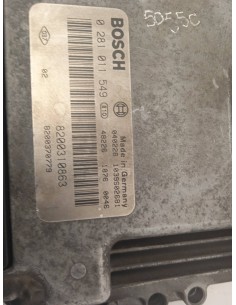Recambio de centralita motor uce para renault scenic ii 1.9 dci diesel referencia OEM IAM 0281011549   2