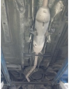 Recambio de tubo escape trasero para toyota verso comfort referencia OEM IAM   