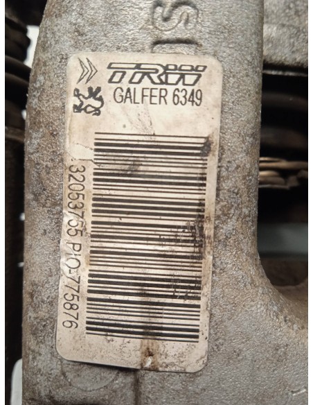 Recambio de pinza de freno trasera derecha para peugeot 2008 (--.2013) allure referencia OEM IAM 32053755  