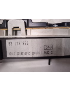 Recambio de cuadro instrumentos para opel agila referencia OEM IAM 93178286 110208952055  2