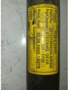Recambio de cremallera direccion para opel agila referencia OEM IAM 4850083E63   2