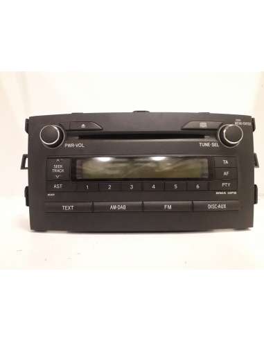 SISTEMA AUDIO / RADIO CD TOYOTA AURIS...