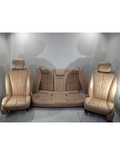 Recambio de juego asientos completo para jaguar s-type 3.0 v6 executive referencia OEM IAM COLOR BEIGE COLOR BEIGE PIEL / CUERO