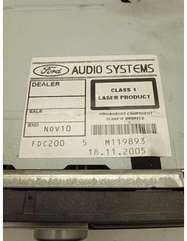 SISTEMA AUDIO / RADIO CD FORD FOCUS...