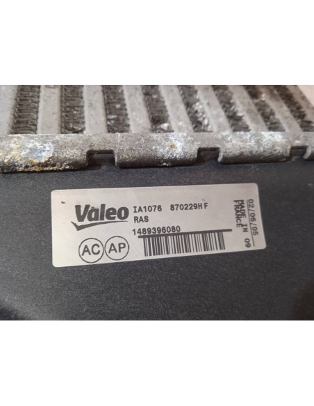 Recambio de intercooler para peugeot 807 referencia OEM IAM 1489396080  