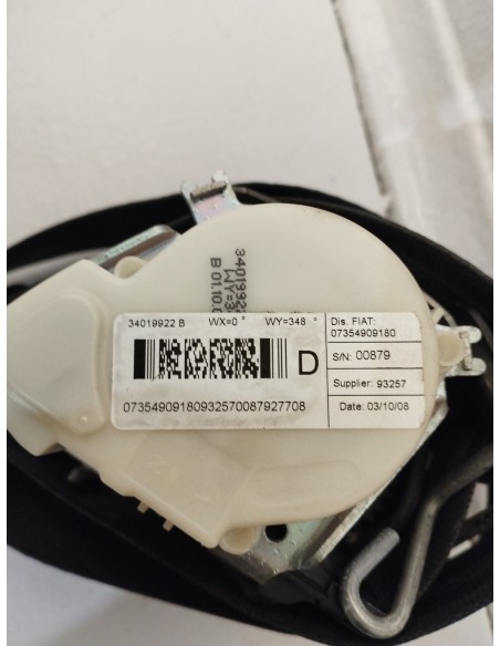 Recambio de kit airbag para fiat bravo (198) 1.6 16v dynamic multijet (77kw) referencia OEM IAM KIT COMPLETO  