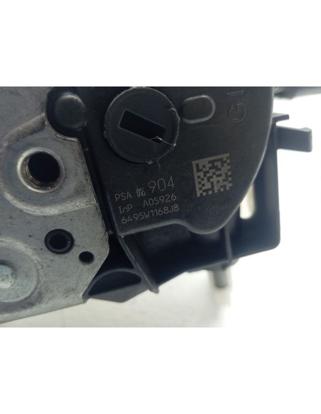 Recambio de cerradura puerta trasera izquierda para citroën c4 cactus onetone referencia OEM IAM 9801690480  