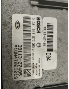Recambio de centralita motor uce para kia carens (un) active referencia OEM IAM 3911327485   2