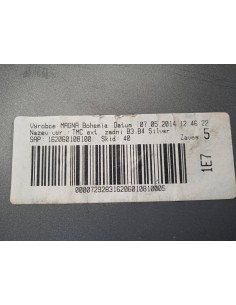 Recambio de plastico para toyota aygo referencia OEM IAM 521510H050B1   2