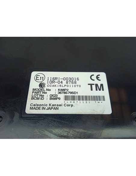 Recambio de modulo electronico para suzuki swift (az) gle referencia OEM IAM 3678579SD1  