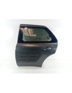 Recambio de puerta trasera izquierda para citroën c4 cactus onetone referencia OEM IAM 9801219180 COLOR GRIS 