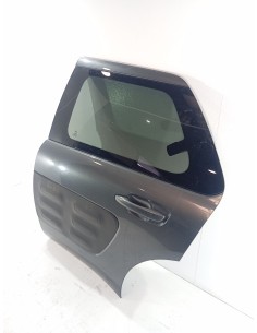 Recambio de puerta trasera izquierda para citroën c4 cactus onetone referencia OEM IAM 9801219180 COLOR GRIS  2