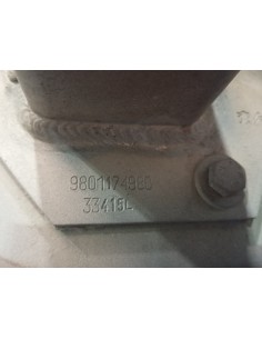 Recambio de refuerzo paragolpes trasero para citroën c4 cactus onetone referencia OEM IAM 9801174980   2