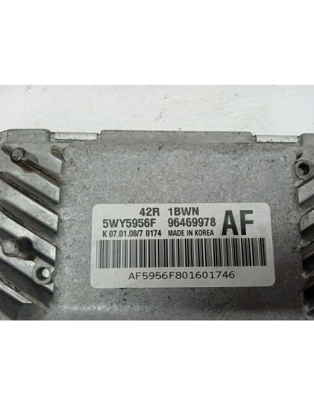 Recambio de centralita motor uce para chevrolet aveo ls referencia OEM IAM 96469978  