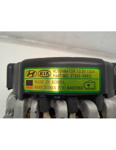 Recambio de alternador para hyundai i20 tecno le referencia OEM IAM 3730004950  