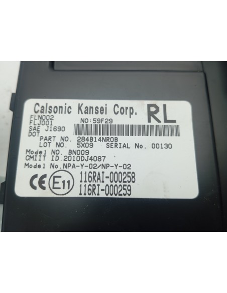 Recambio de modulo electronico para nissan leaf acenta referencia OEM IAM 284B14NR0B  