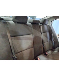Recambio de asientos traseros para bmw serie 3 berlina (e90) 318d referencia OEM IAM 52207118734 TELA GRIS Y NEGRA  2