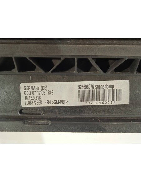 Recambio de techo electrico para volkswagen touareg (7la) 2.5 tdi referencia OEM IAM 7L0877255D  