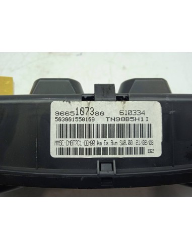 Recambio de cuadro instrumentos para peugeot 308 confort referencia OEM IAM 9665107380  