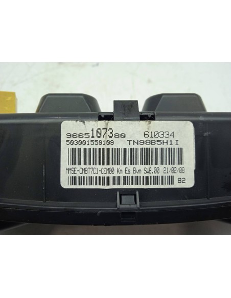 Recambio de cuadro instrumentos para peugeot 308 confort referencia OEM IAM 9665107380  