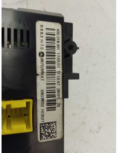 Recambio de mando climatizador para citroën c3 1.4 hdi referencia OEM IAM 96753994XT  