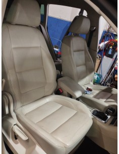 Recambio de juego asientos completo para volkswagen tiguan (5n1) +motion referencia OEM IAM PIEL BEIGE PIEL BEIGE ELECTRICOS