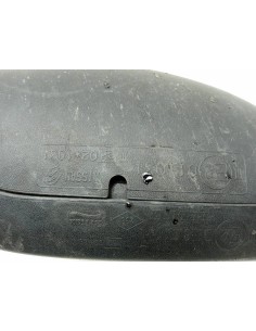 Recambio de retrovisor izquierdo para nissan micra (k12e) 1.2 cat referencia OEM IAM 011031 MANUAL NEGRO 2