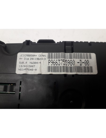 Recambio de cuadro instrumentos para citroën c4 grand picasso 1.6 16v hdi fap referencia OEM IAM 281196233  