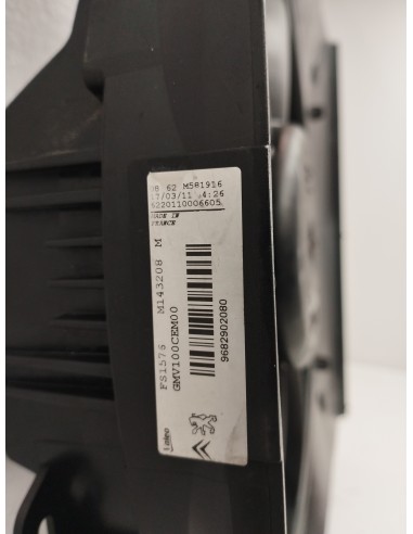 Recambio de electroventilador para citroën c3 1.4 hdi referencia OEM IAM 9682902080  