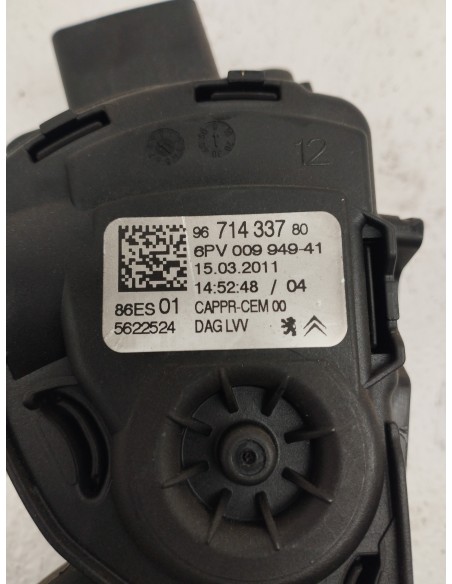 Recambio de potenciometro pedal para citroën c3 1.4 hdi referencia OEM IAM 9671433780  