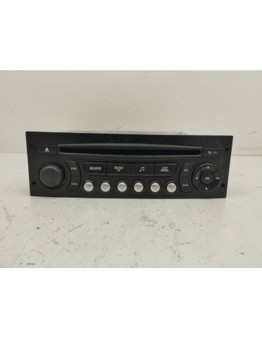 Recambio de sistema audio / radio cd para citroën c3 1.4 hdi referencia OEM IAM 96766518XT  