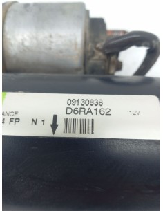 Recambio de motor arranque para opel astra g berlina comfort referencia OEM IAM 09130838   2