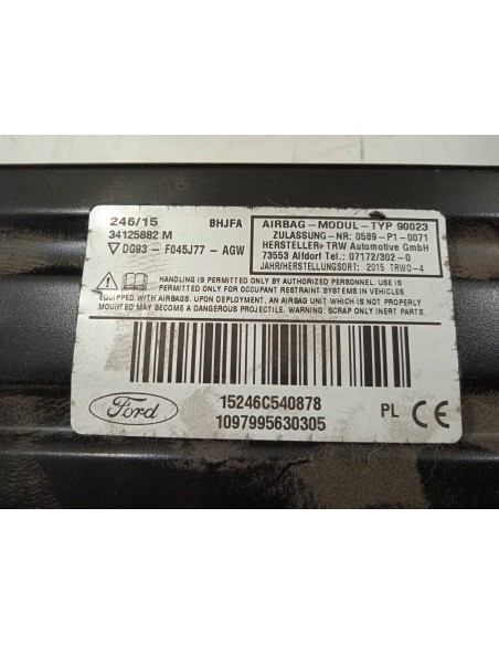 Recambio de kit airbag para ford mondeo lim. titanium referencia OEM IAM COMPLETO  